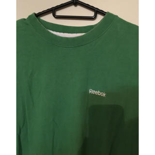 リーボック(Reebok)のused リーボックTシャツ♡グリーン♡オーバーサイズ(Tシャツ/カットソー(半袖/袖なし))