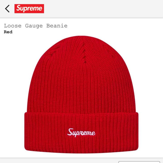 Supreme Loose Gauge Beanie 登坂広臣着用