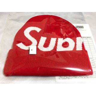 シュプリーム(Supreme)の【送料込み】Supreme Big Logo Beanie 17AW(その他)