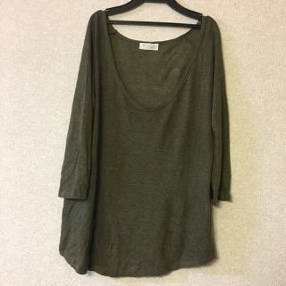 ZARA トップス(カットソー(長袖/七分))