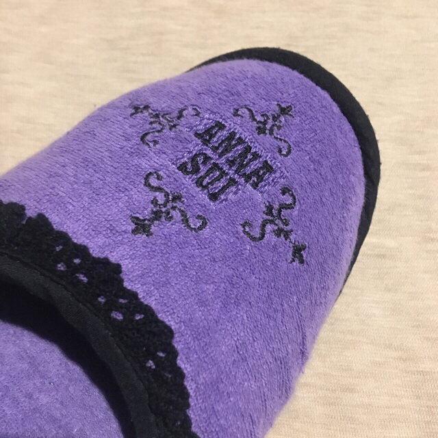 ANNA SUI(アナスイ)のANNA SUI 【中古】スリッパ インテリア/住まい/日用品のインテリア小物(スリッパ/ルームシューズ)の商品写真