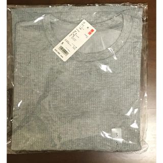 ユニクロ(UNIQLO)の☆UNIQLOワッフルクルーネックT(7分袖)☆(Tシャツ(長袖/七分))