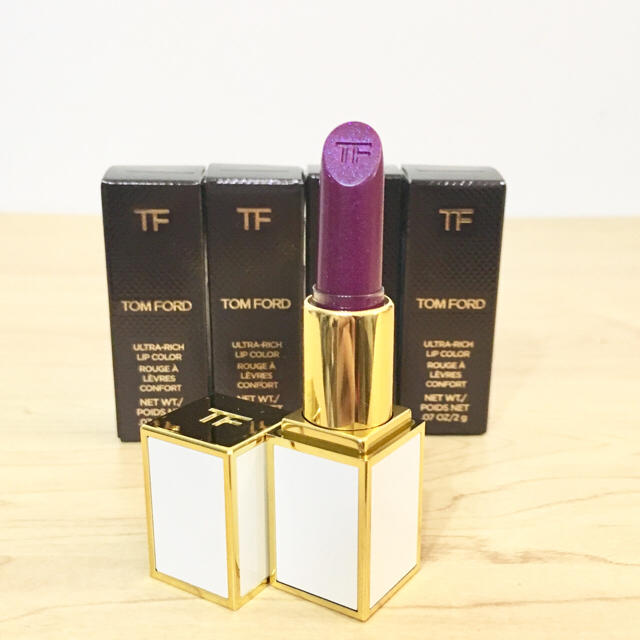 TOM FORD(トムフォード)の現在最安値❤︎新品未開封❤︎トムフォードリップ12ジョージー★送料込 コスメ/美容のベースメイク/化粧品(口紅)の商品写真