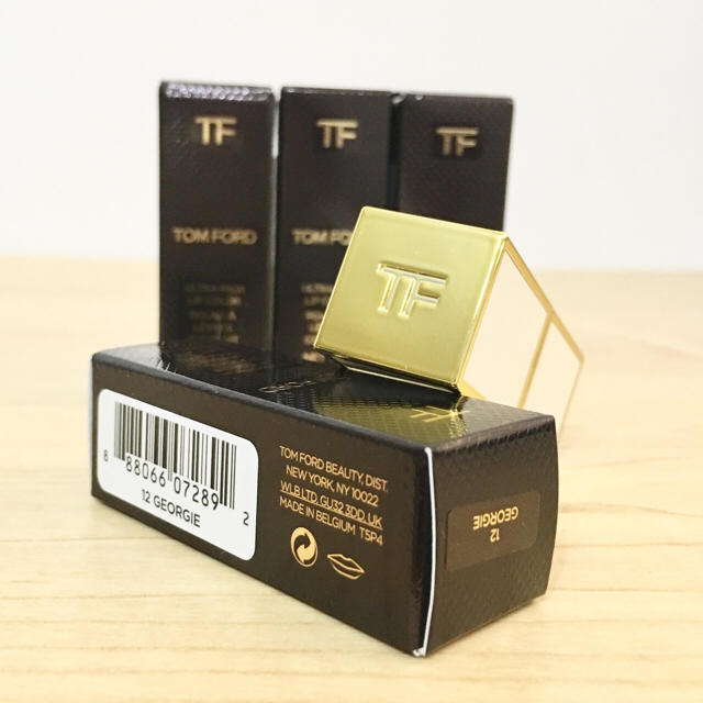 TOM FORD(トムフォード)の現在最安値❤︎新品未開封❤︎トムフォードリップ12ジョージー★送料込 コスメ/美容のベースメイク/化粧品(口紅)の商品写真