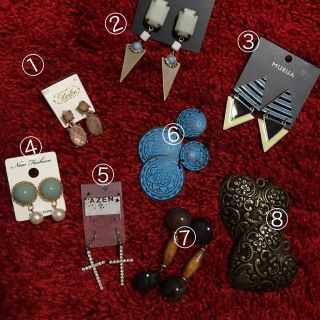 ムルーア(MURUA)のピアス❤️おまとめ値下げします！(ピアス)