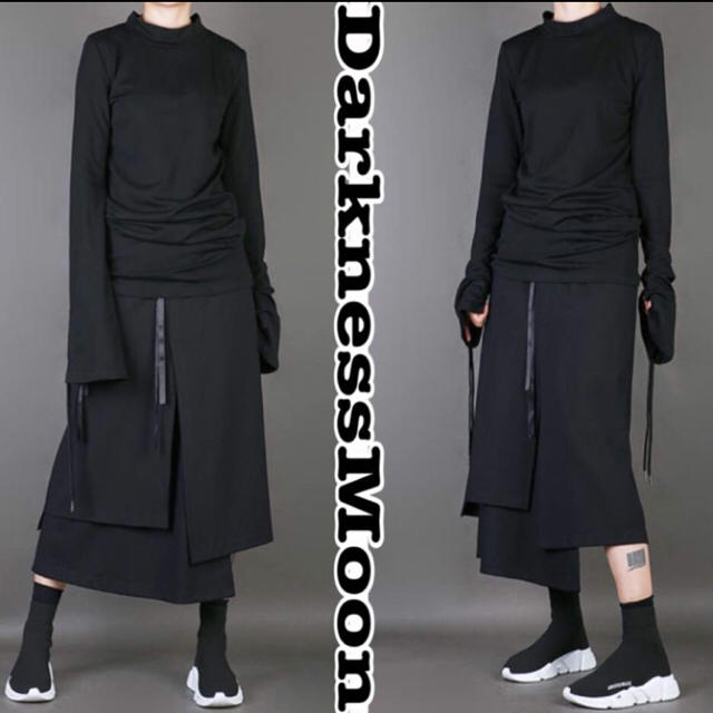 COMME des GARCONS(コムデギャルソン)の袴スカート Y3  コムデギャルソン ヨウジヤマモト リックオウエンス レディースのスカート(ロングスカート)の商品写真