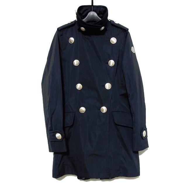 MONCLER(モンクレール)のモンクレール S sacai SANAE フリル トレンチコート 1 サカイ 紺 レディースのジャケット/アウター(スプリングコート)の商品写真