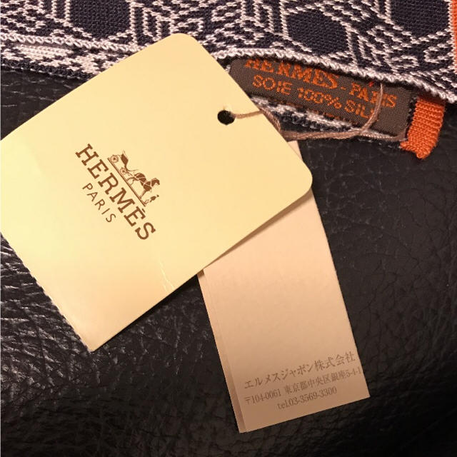 Hermes - 未使用 エルメス 本物 HERMES シルク ストール マフラー ロゴ の通販 by SMILE ｜エルメスならラクマ