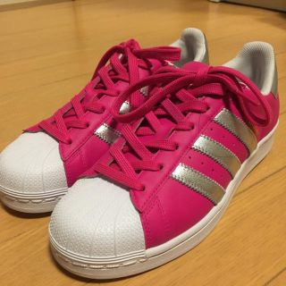 アディダス(adidas)のadidas スーパースタ pink(スニーカー)