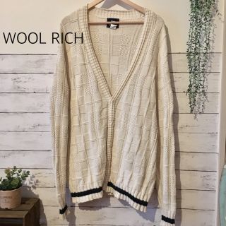 ウールリッチ(WOOLRICH)の大きいサイズ✨アメリカ製 ウールリッチ ニット カーディガン メンズ  春(カーディガン)