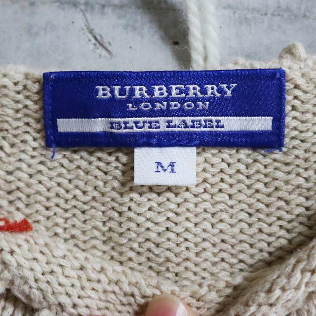 BURBERRY BLUE LABEL(バーバリーブルーレーベル)の◆専用◆ブルーレーベル　バーバリーチェックトップス  M レディースのトップス(ニット/セーター)の商品写真