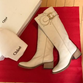 クロエ(Chloe)のChloe♡クロエ パディントンブーツ37.5 24cm エンジニアブーツ(ブーツ)