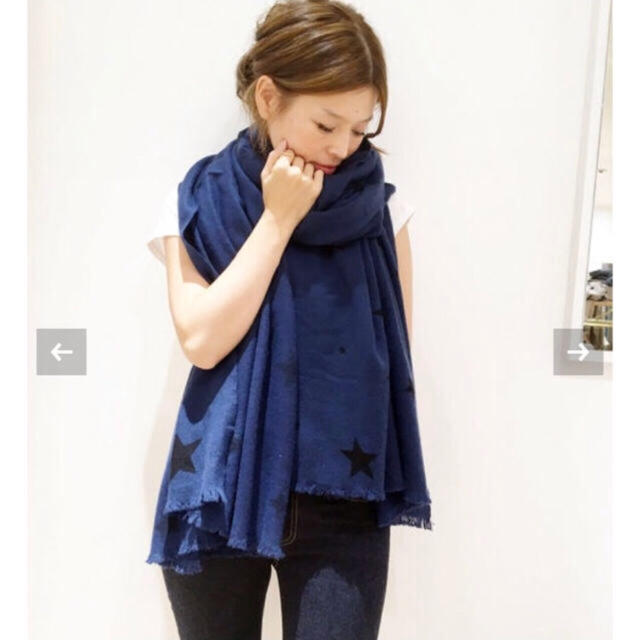 ファッション小物ドゥーズィエムクラス  DOUCE GLOIRE STAR STOLE