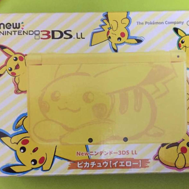 new3dsll ピカチュウ　イエロー　新品、未使用