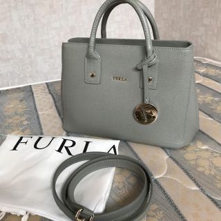 フルラ(Furla)の 美品！フルラ  リンダ バッグ(ハンドバッグ)