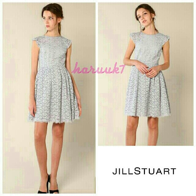 JILLSTUART(ジルスチュアート)の【ちゃみ様専用】　ジルスチュアート　レースワンピース レディースのワンピース(ひざ丈ワンピース)の商品写真