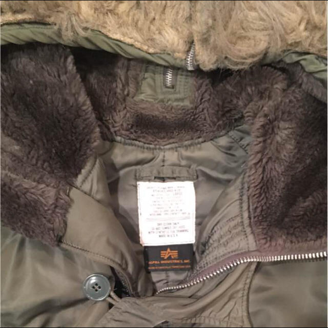 ALPHA INDUSTRIES(アルファインダストリーズ)のアルファインダストリーズ N-2B ミリタリージャケット Made in USA メンズのジャケット/アウター(ミリタリージャケット)の商品写真