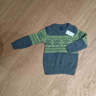 ベビーギャップ(babyGAP)の★新品★BabyGap90タグ付き★綿混ニット(ニット)