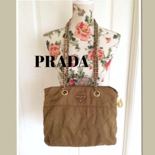 プラダ(PRADA)のPRADAキルティングショルダー(ショルダーバッグ)