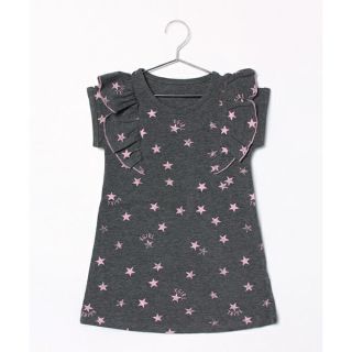 エックスガールステージス(X-girl Stages)のX-girl Stages FRILL DRESS STAR PRINT(その他)