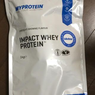 マイプロテイン(MYPROTEIN)のインパクトホエイプロテイン チョコレートブラウニー味 1kg(プロテイン)