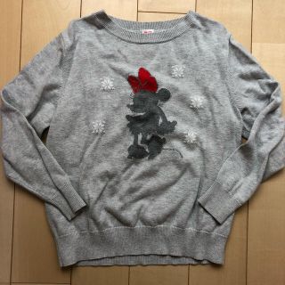 ユニクロ(UNIQLO)のUNIQLO キッズ ミニーちゃんニット 120(ニット)