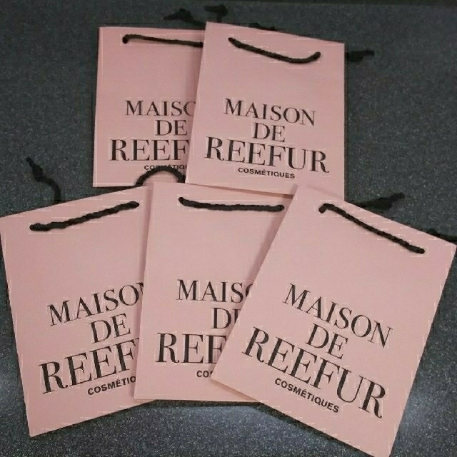 Maison de Reefur(メゾンドリーファー)のほりほり様専用♡残①〘 新品〙メゾンドリーファー❤紙ショッパー  5枚 レディースのバッグ(ショップ袋)の商品写真