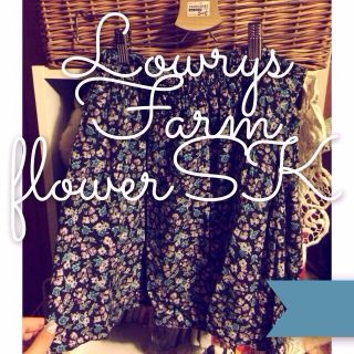 ローリーズファーム(LOWRYS FARM)の送込♡ローリーズファーム花柄ミニスカート(ミニスカート)