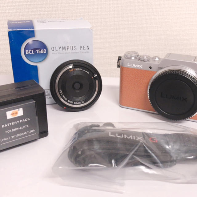 Panasonic(パナソニック)の♡wi-fi &自撮り♡Lumix DMC-GF7♡ スマホ/家電/カメラのスマホ/家電/カメラ その他(その他)の商品写真