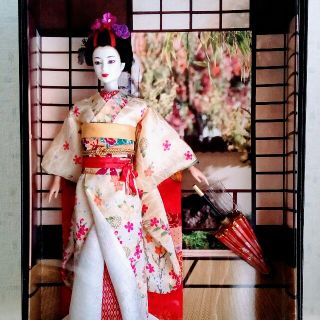 バービー人形 舞子 舞妓 ゴールドラベル 希少 貴重 着物 開封未使用品