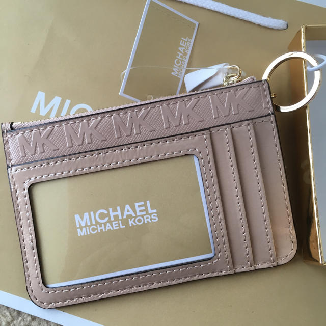 Michael Kors(マイケルコース)のママスリーミユキママ様専用 マイケルコースキーリング・パスケース付コインケース レディースのファッション小物(コインケース)の商品写真