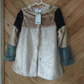 ザラキッズ(ZARA KIDS)の【ちいこ様専用】ZARAフェイクファーコート150(コート)