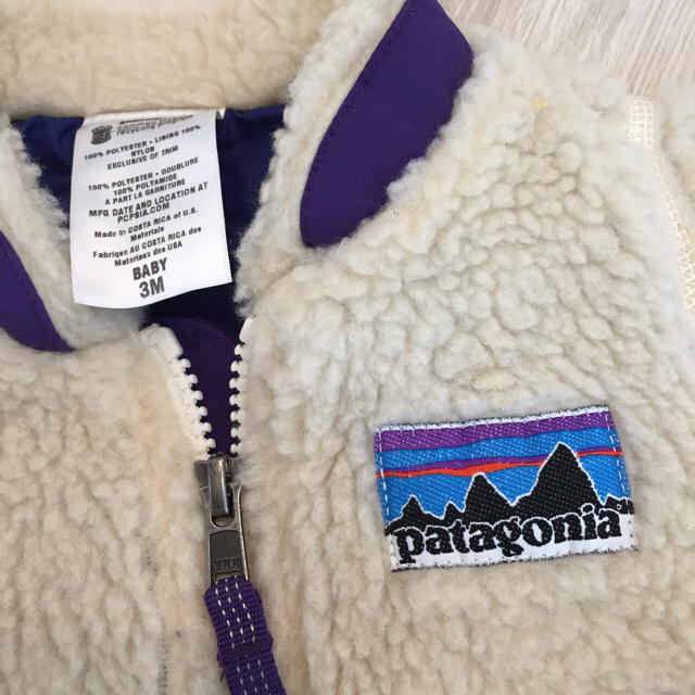 patagonia(パタゴニア)の極美品 patagonia レトロジャケット キッズ/ベビー/マタニティのベビー服(~85cm)(ジャケット/コート)の商品写真