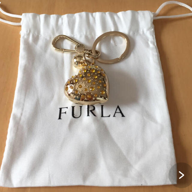 Furla(フルラ)の新品未使用♡FURLA ハートチャーム キーホルダー レディースのファッション小物(キーホルダー)の商品写真