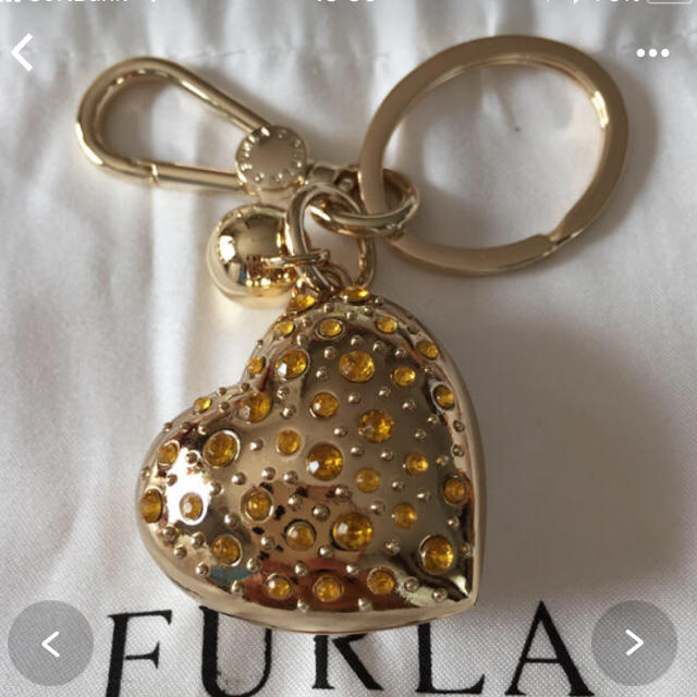 Furla(フルラ)の新品未使用♡FURLA ハートチャーム キーホルダー レディースのファッション小物(キーホルダー)の商品写真