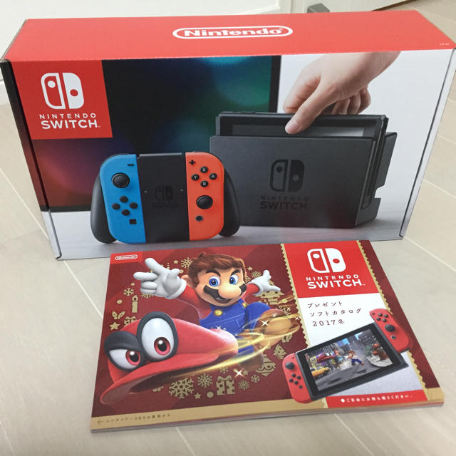 1個SwitchACアダプター新品未開封✨任天堂スイッチ ネオンカラー本体