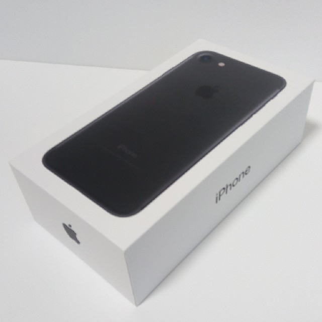 iPhone - 新品未使用 simフリー iphone7 256GB ブラック