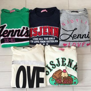 ジェニィ(JENNI)の美品 JENNI JENNIlove トレーナー 130 140 ジェニィ(Tシャツ/カットソー)