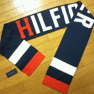 トミーヒルフィガー(TOMMY HILFIGER)の最新作★トミーヒルフィガー ロングマフラー フラッグ(マフラー)