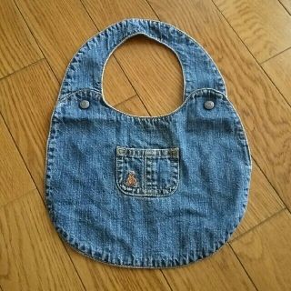 ベビーギャップ(babyGAP)のbaby gap デニムリバーシブルスタイ(ベビースタイ/よだれかけ)