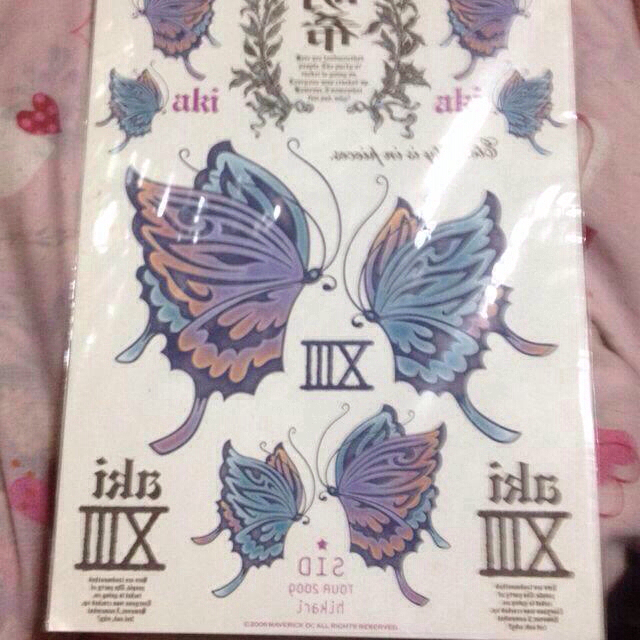シド 明希 タトゥーシール その他のその他(その他)の商品写真
