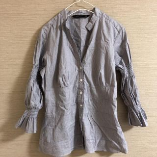 ザラ(ZARA)の大人気 ZARA 袖ボリューム ブラウス(シャツ/ブラウス(長袖/七分))