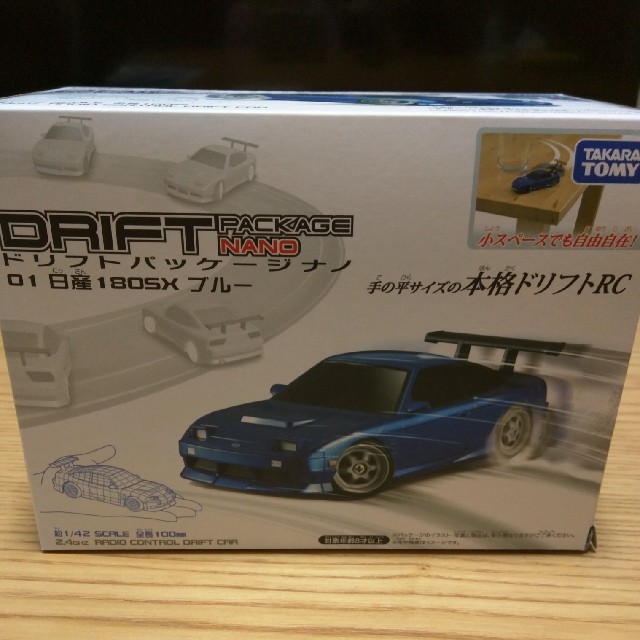 Takara Tomy(タカラトミー)のドリフトパッケージナノ180sx エンタメ/ホビーのおもちゃ/ぬいぐるみ(トイラジコン)の商品写真