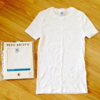 プチバトー(PETIT BATEAU)のシンプルTシャツ 2枚セット♥︎(Tシャツ(半袖/袖なし))