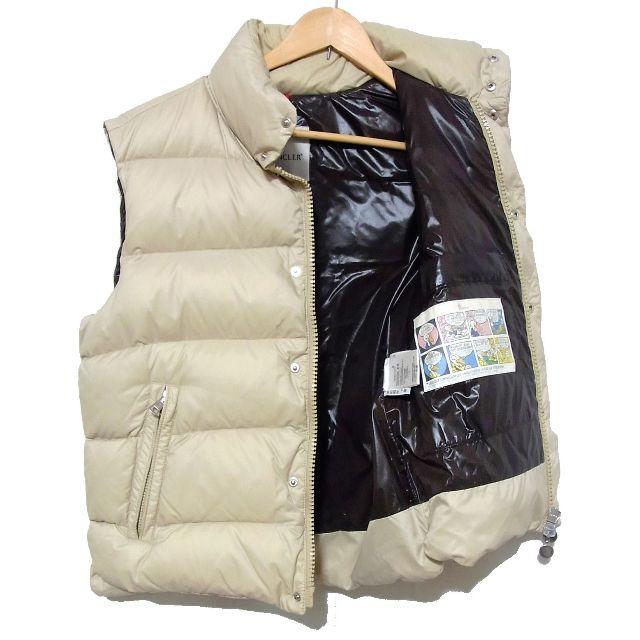 MONCLER(モンクレール)の希少 モンクレール TIBET チベット ダウンベスト 2 ライトベージュ メンズのジャケット/アウター(ダウンベスト)の商品写真