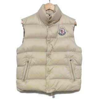 モンクレール(MONCLER)の希少 モンクレール TIBET チベット ダウンベスト 2 ライトベージュ(ダウンベスト)