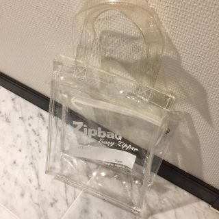 Zipbag クリアバック(トートバッグ)