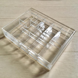 ムジルシリョウヒン(MUJI (無印良品))の無印良品 アクリル アクセサリー ケース(小物入れ)