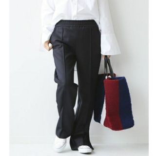 ドゥーズィエムクラス(DEUXIEME CLASSE)の新品■ANNE VEST■ジャージーパンツ■ネイビー 36■ドゥーズィエムクラス(カジュアルパンツ)