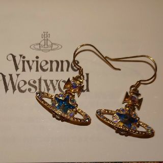 ヴィヴィアンウエストウッド(Vivienne Westwood)の(ろん様)Astrid drop earrings ゴールド他3点、計4点(ピアス)